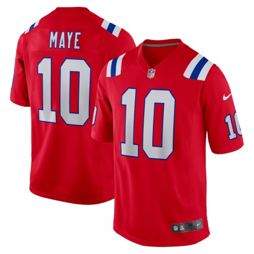 England Patriots Jersey Red NO.10 MAYE