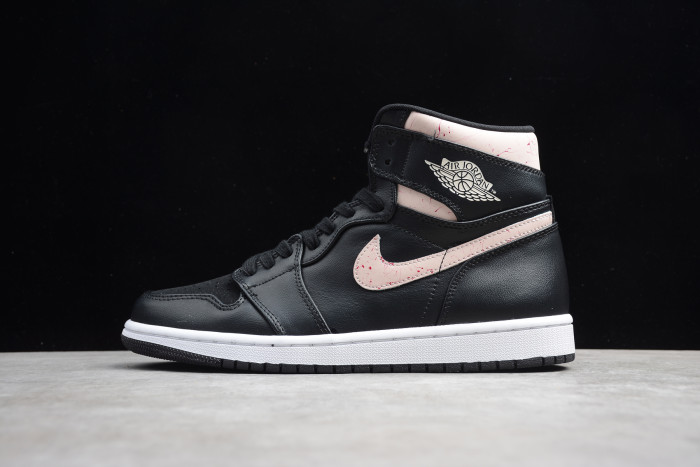 Air Jordan 1 Retro High PRM Black Silt Red AQ9131 001