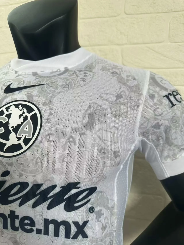 America Man Player Jersey 24/25 White 