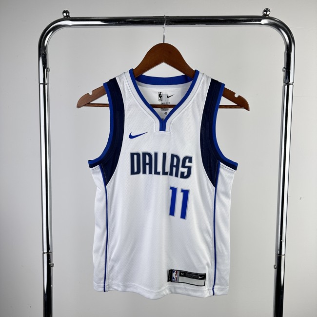 Dallas Mavericks Kids Jersey White City Edition 22/23 No.11 IRVING