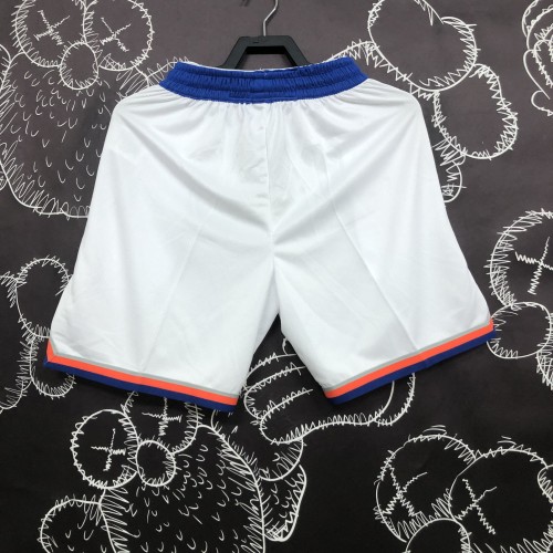 New York Knicks Game-Used White Shorts  18/19 Season