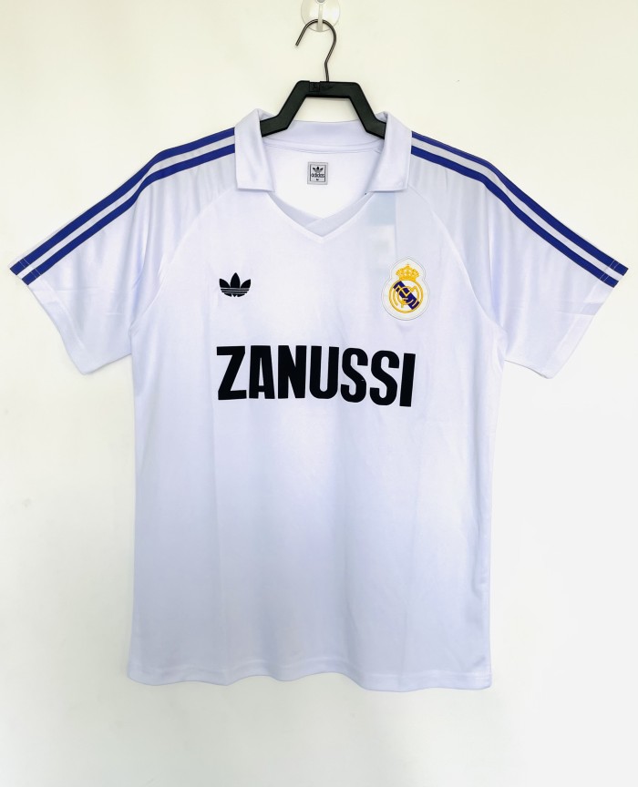 Real Madrid Home Retro Jersey 1984/85