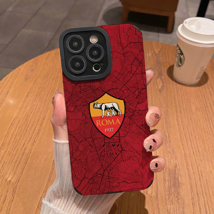 Football Phone Case For iPhone 16 16PRO 16PROMAX 15 15PRO 14 12 11 XS Max Matte Shockproof Soft Silicone Cover