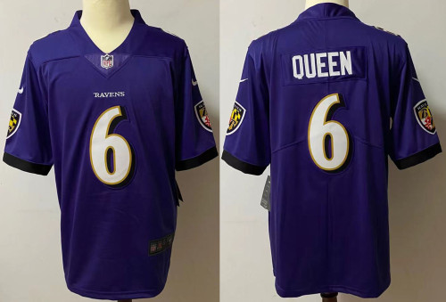 Baltimore Ravens Jersey Purple NO.6 QUEEN