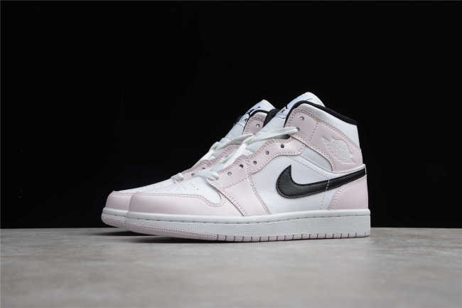 Air Jordan 1 Mid Barely Rose White Pink Mid BQ6472-500