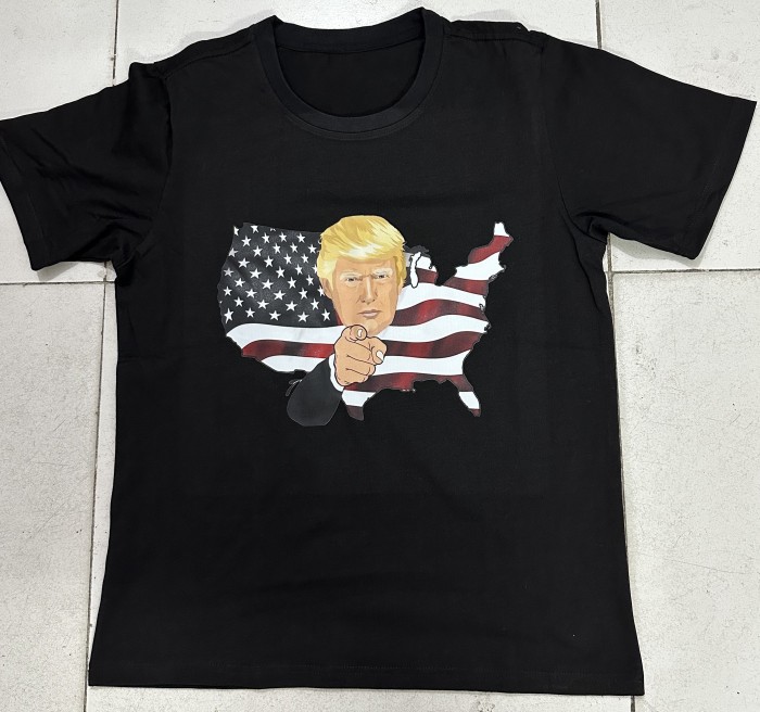 Trump Crew Neck T-Shirt Black