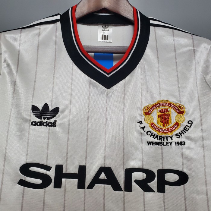 Manchester United Away Retro Charity Shield Jersey 1983/84