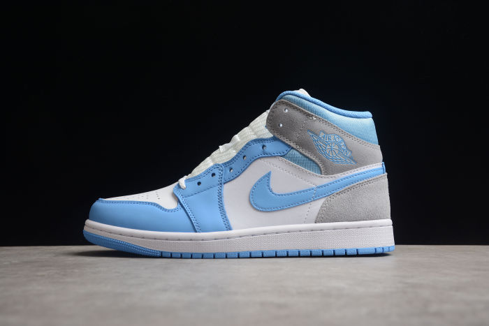 Air Jordan 1 Mid University Blue AJ1