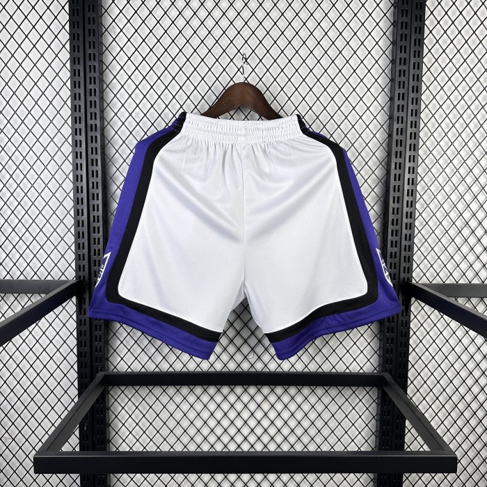 Sacramento Kings  Shorts White Classic Edition   23/24