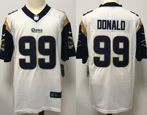 Los Angeles Rams Jerseys player version White NO.99 DONALD