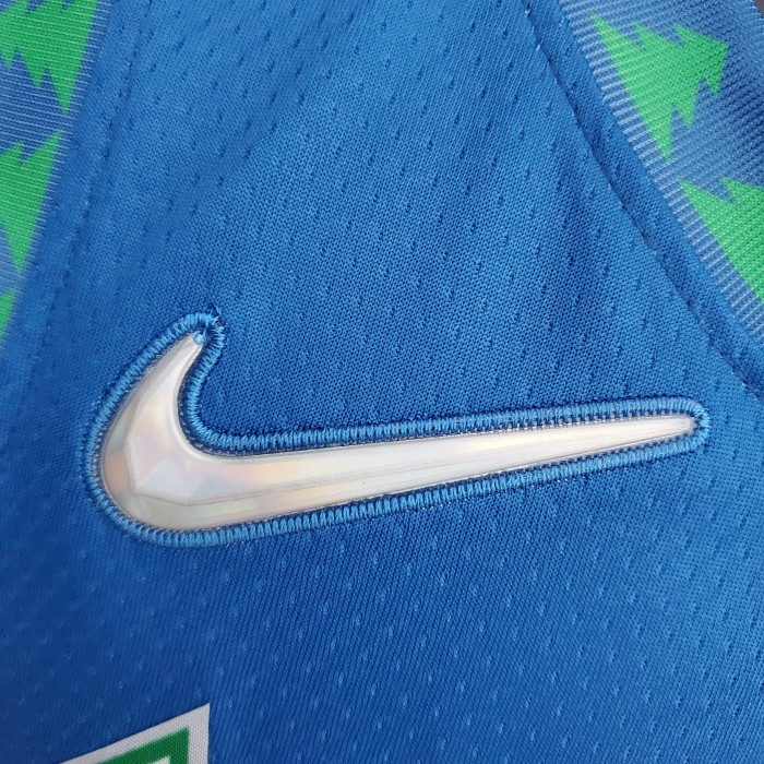 Derrick Rose Minnesota Timberwolves 75th Anniversary 2022 Swingman Jersey Blue