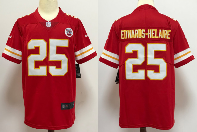 Kansas City Chiefs Jersey Red NO.25 EDWARDS-HELAIRE