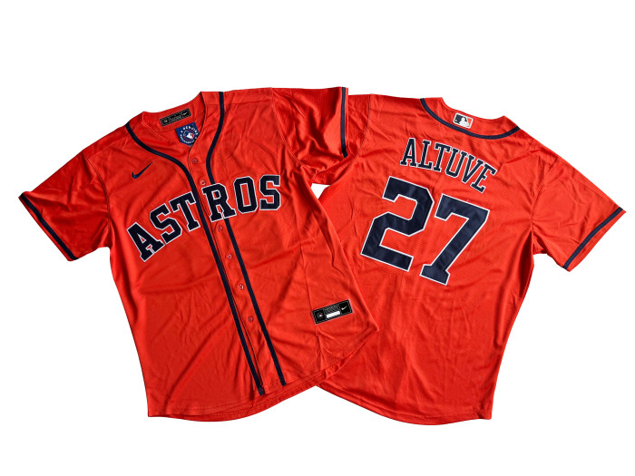 Houston Astros Limited Jersey Orange Fan Version NO.27 ALTUVE