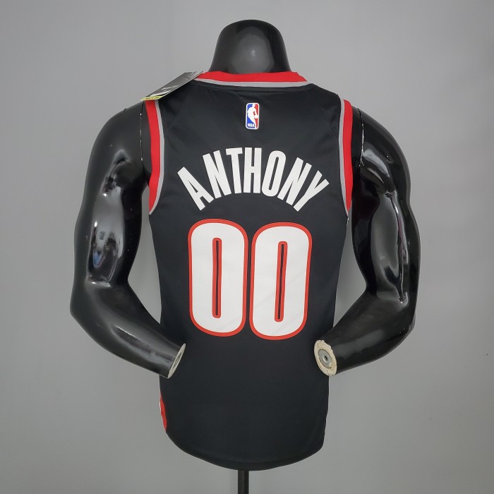 Carmelo Anthony Portland Trail Blazers Swingman Jersey Black