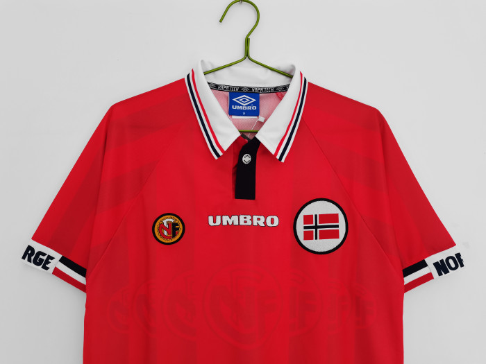 Norway Retro Home Jersey 1998/99