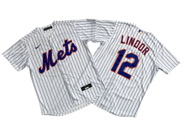 New York Mets Alternate Jersey White Fan Version NO.12 LIMDOR