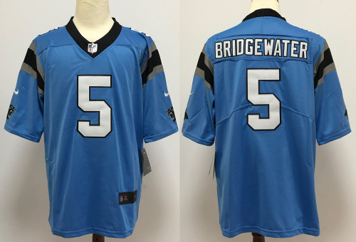 Carolina Panthers Jersey Blue NO.5 BRIDGEWATER