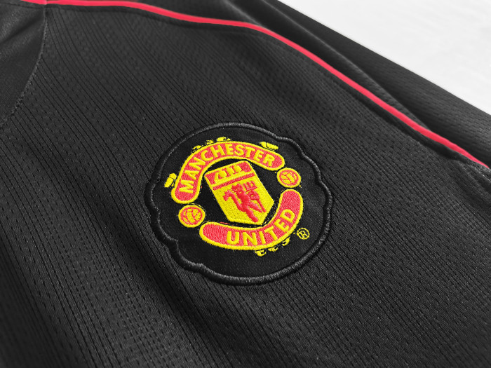 Manchester United Away Long Sleeve Retro Jersey 2007/08