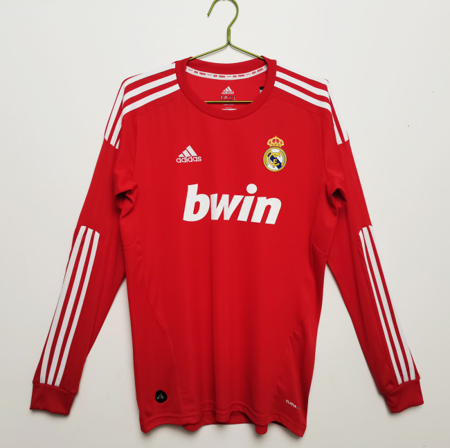 Real Madrid Third Long Sleeve Retro Jersey 2011/12