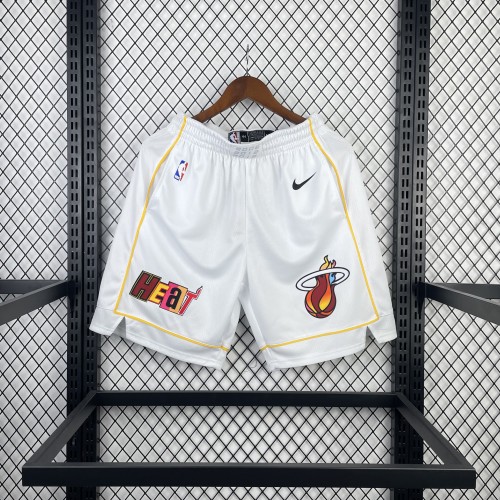 Miami Heat  Basketball  Shorts  Association Edition Black 2023