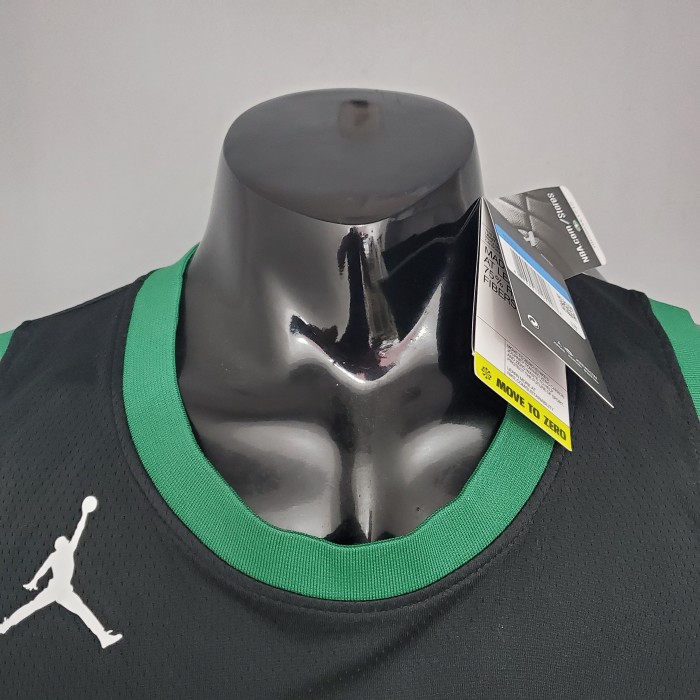 Jayson Tatum Boston Celtics Theme Black Swingman Jersey