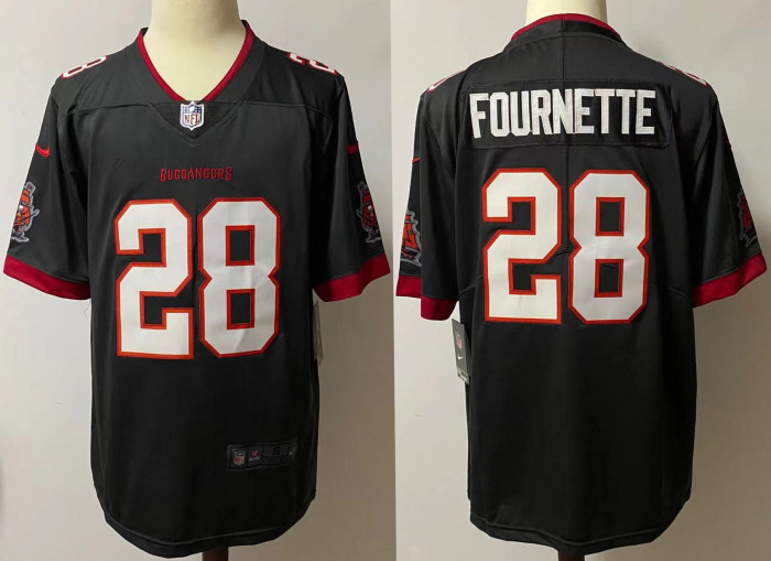 Tampa Bay Buccaneers Alternate Game Jersey Grey NO.28 FOURNETTE
