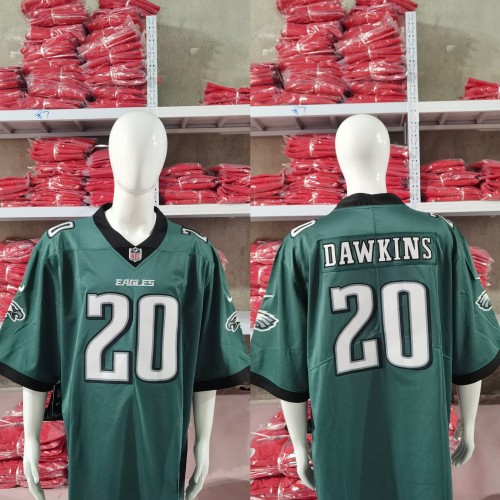 Philadelphia Eagles Jersey Dark Green 2023 NO.20 DAWKINS