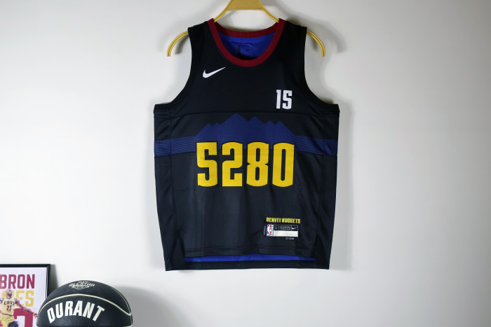 Denver Nuggets Kid Jersey City Edition 23/24 NO.15 JOKIC