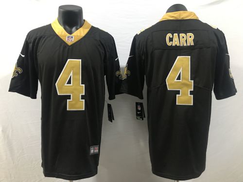 New Orleans Saints Jersey Black NO.4 CARR
