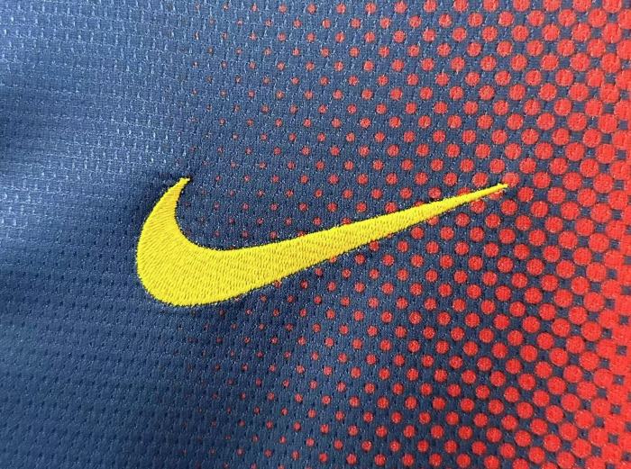 Barcelona Home Long Sleeve Retro Jersey 2012/13