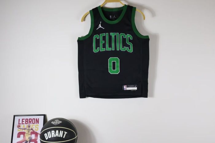 Boston Celtics Kids Jersey Statement Edition  2024 NO.0 TATUM