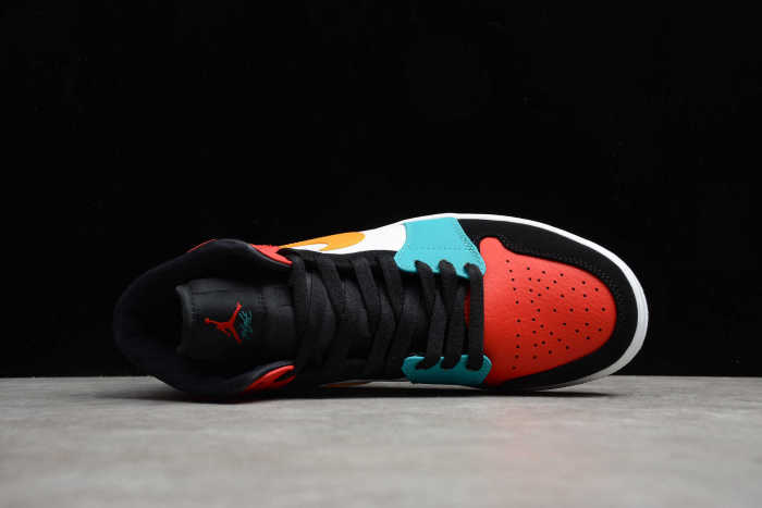 Air Jordan 1 Mid Multi-Color 554724-125