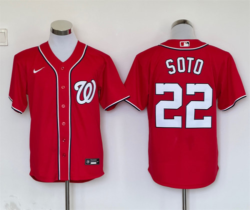 Washington Nationals Jersey Red Fan Version NO.22 SOTO