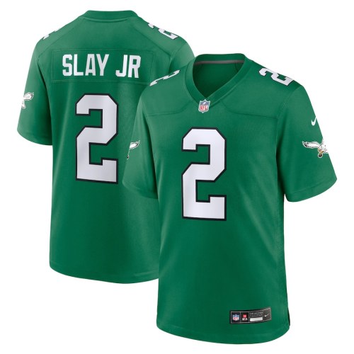 Philadelphia Eagles Retro Edition Grass Green 2023 NO.2 SLAY JR