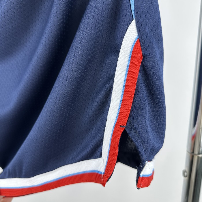 Los Angeles Clippers Team Basketball Shorts Blue 2025