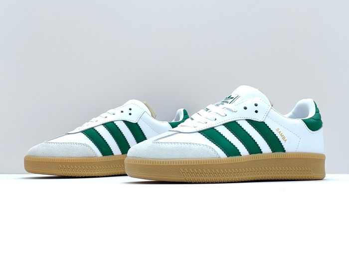 Adidas Samba X LG Cloud White Green Gum IE1375