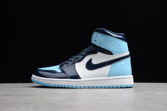 Air Jordan 1 Retro High UNC Patent Leather CD0461-401