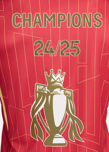 Liverpool Home Man Jersey 24/25 - CHAMPIONS 24/25