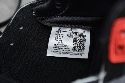 Air Jordan 1 Satin Black Toe”WMNSCD0461-016