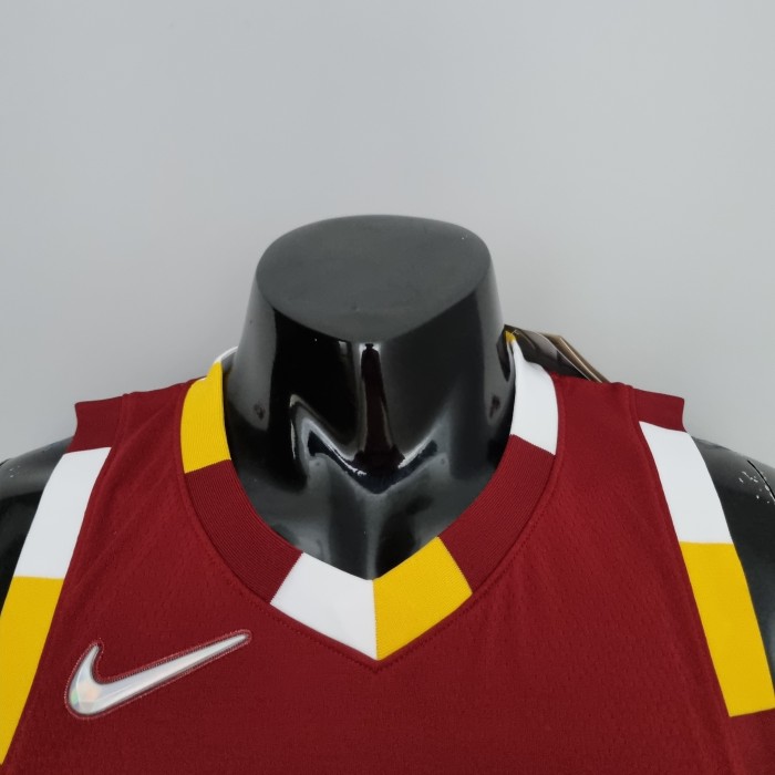 Kyrie Irving Cleveland Cavaliers 2022 Urban Edition Swingman Jersey Red