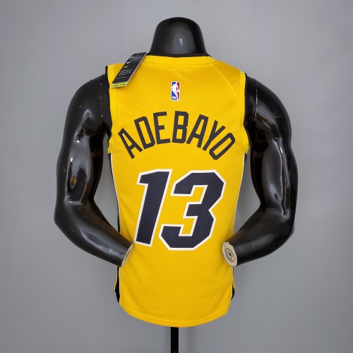 Bam Adebayo Miami Heat Bonus Edition Swingman Jersey Yellow