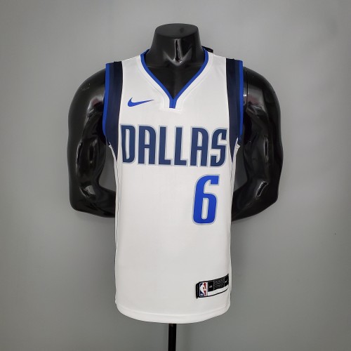 Kristaps Porzingis Dallas Mavericks Swingman Jersey White