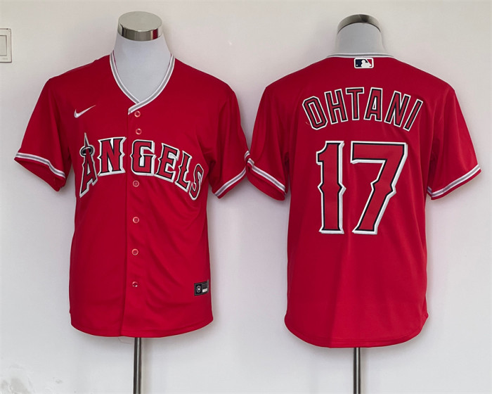 Los Angeles Angels Jersey Fan Edition Red NO.17 OHTANI