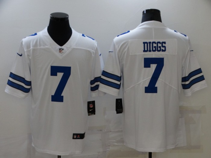 Dallas Cowboys Jersey White NO.7 DIGGS