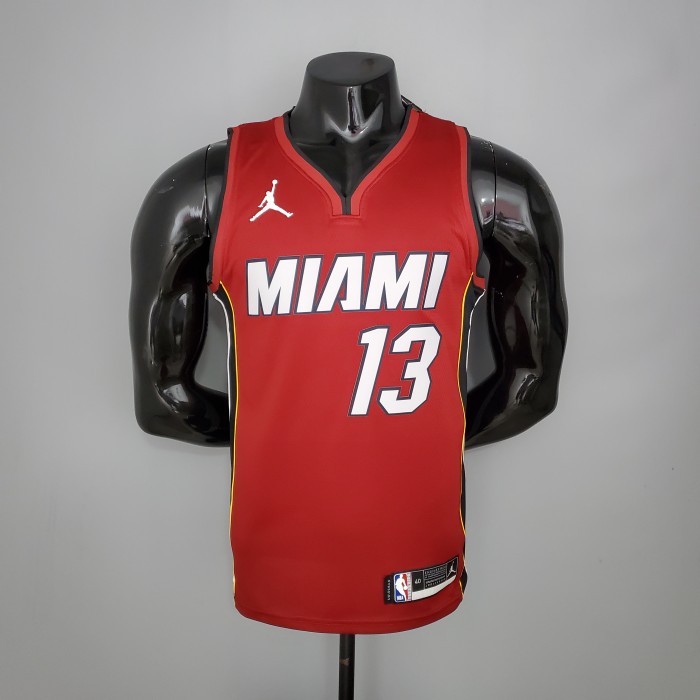 Bam Adebayo Miami Heat Swingman Jersey Red