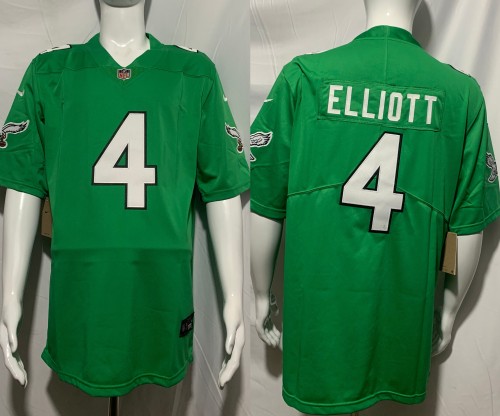 Philadelphia Eagles Retro Edition Grass Green 2023 NO.4 ELLIOTT