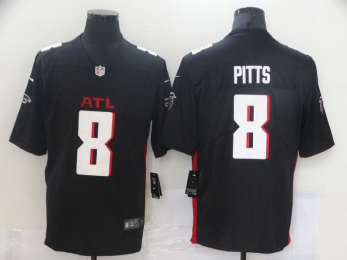 Atlanta Falcons Jersey Black NO.8 PITTS