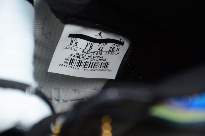 Air Jordan 1 High Fragment Design Black White Varsity Royal 555088-910