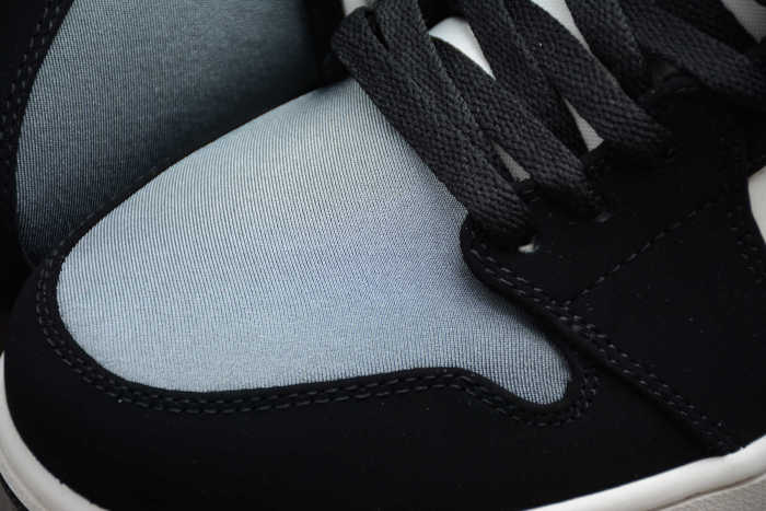 Air Jordan 1 Mid Premium Winterized Black Grey 852542-001