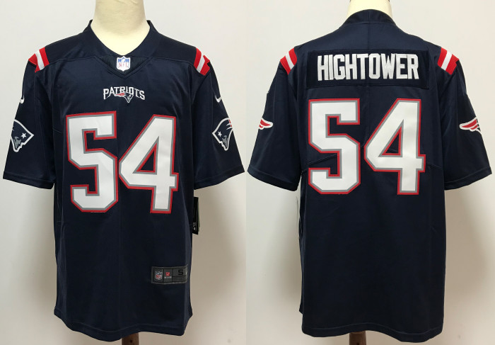 England Patriots Jersey Blue NO.54 HIGHTOWER